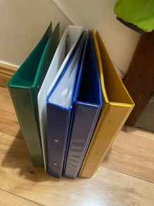 A4 ring binders