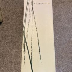 Belleek Living Grey Lattice Table Lamp