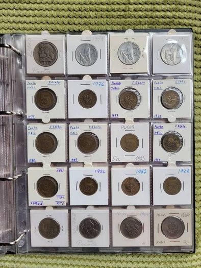 Poland coins from 1949 to 2012