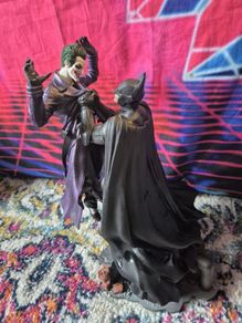 28cm Batman vs Joker Arkham Origins Action Figure Statue - Collectors Edition