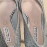 Womens Amy Huberman Bourbon Cluney Brown High Heels Stilettos  Silver Diamontes Size Uk 6.5 Eu 40 LIKE NEW Image 10