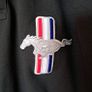 Ford mustang polo Shirt size 4xl pit to pit 30" black In like new condition Image 4