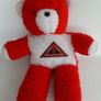 vintage man United teddy and cap and armbands from early 80,s Image 3