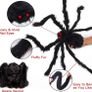 90cm Giant Spider Halloween Decorations - Giant Halloween Spider for Halloween Decorations Outdoor Fake Spiders - Halloween Giant Spider Big Spider Halloween Image 5