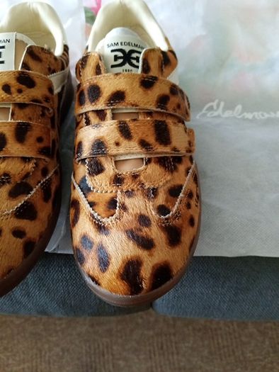 Sam Edelman Talia Trainers Leopard