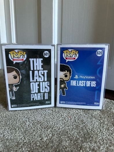 Funko Pop! The Last of Us: Ellie #601 & Joel #620