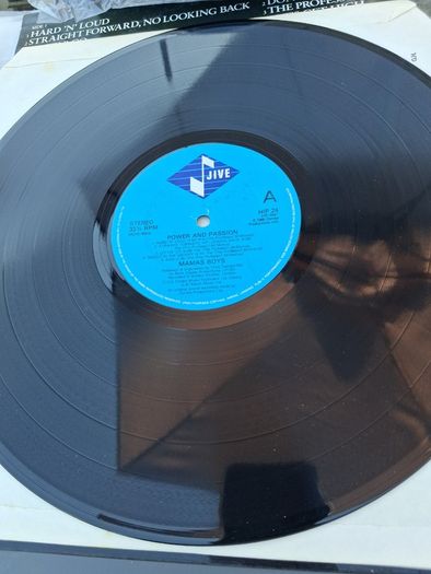 Mama's Boys - Power and Passion - vinyl LP plus picture vinyl 12" plus merchandise form/ tour dates