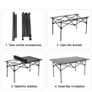 Camping table. Folding table. Foldable table. Camping table with storage. Picnic table Image 4