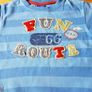 Age 3-4 Blue Stripe Teeshirt Image 2