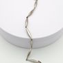 925 Vintage Sterling Silver Kit Heath Designer Solid Elongated Link Bracelet Image 7