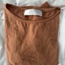 Outrageous Rust Bodysuit with Open Back Size S Image 3