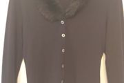 Ladies black Cardigan.... Evita