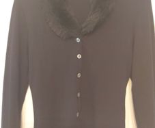 Ladies black Cardigan.... Evita