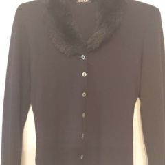 Ladies black Cardigan.... Evita