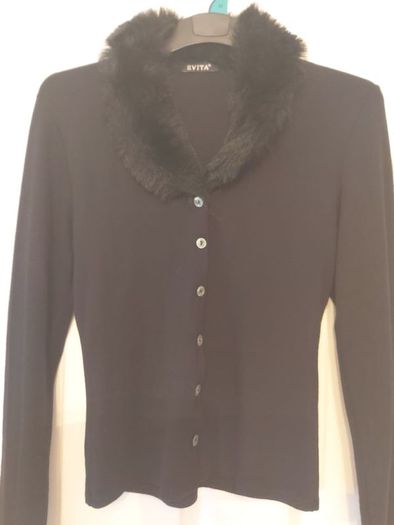 Ladies black Cardigan.... Evita