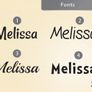 Personalized Name Wall Sticker For Girls / Vinyl Decal (Free Shipping) Image 5