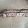Victorian Carved Bone Needle Case  Original Velvet Box Image 4