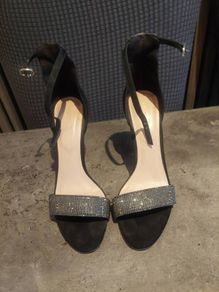 Aldo black diamante ladies heels (free postage)