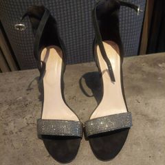 Aldo black diamante ladies heels (free postage)