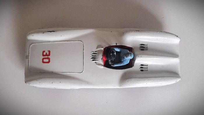 Diecast Vintage Dinky Toys Mercedes-Benz Racing Car - Fair to Good Original Condition/No Box