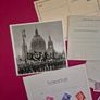 Selection of 3rd reich, stamps/ postcards/propaganda photo, and military feldpost. Image 4