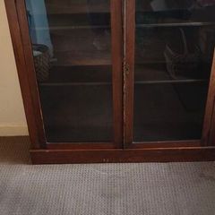 antique bookcase