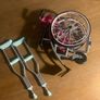Generation doll wheelchair + crutches Image 2