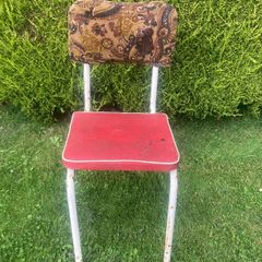 Vintage 50's Vinyl Kitchen Chair