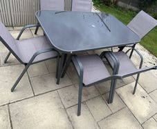 Outdoor table and chairs