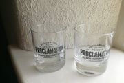 whiskey glasses advertising proclamation whiskey