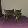 Vintage Large Brass Wagon Image 4