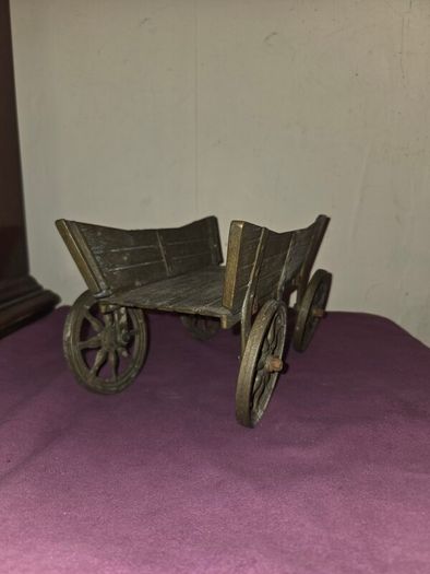 Vintage Large Brass Wagon