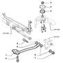 Alfa Romeo 156 Rear Shock Pad Set 60655957 Image 2