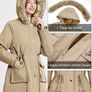 Brand New Women's Winter Parka Waterproof Windproof Image 2