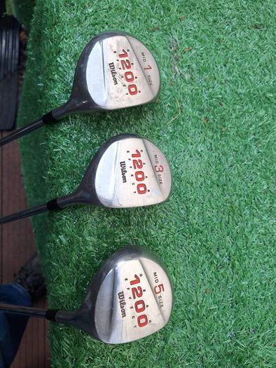 Golf clubs, starter set and bag