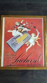 'chocolat Au Lite Suchard'-large Milka Company's Poster Reproduction, Framed