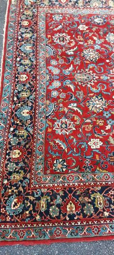 Vintage Indian 100% wool handmade rug