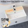 Ceramic Bathroom Wash Basin Sink Image 3