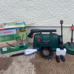 Bosch EasyAquatak 120 + 1 x Kit home and car kit comes with brush bottle soap 2 nozzles patio cleaner
