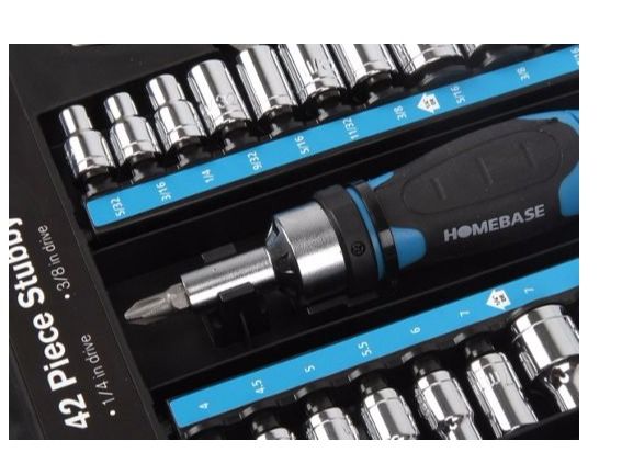 42 Piece Stubby Tool Set