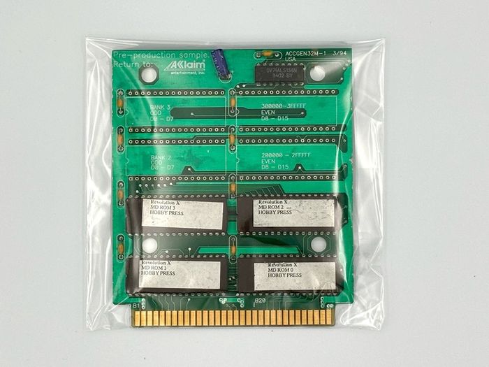 Revolution X Alpha Prototype for Mega Drive - Akklaim