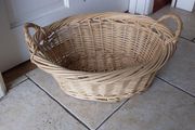Vintage Wicker Display Basket