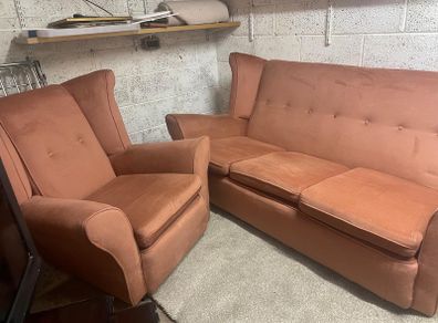 Free 3 seater couch with Armchair