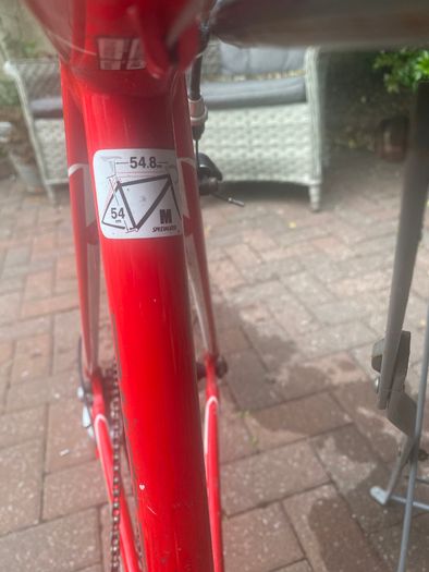 Medium Red Specialized Allez Road Bike