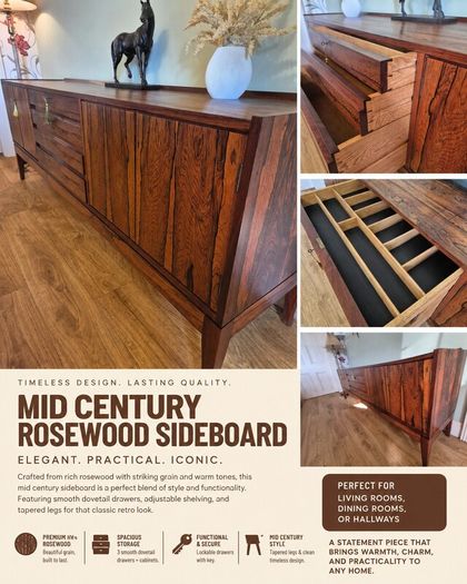mid century sideboard