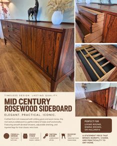 mid century sideboard