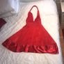 Marlyn Monroe red style dress Image 2