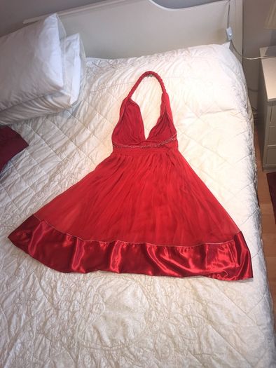 Marlyn Monroe red style dress