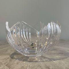 Pre Owned Newgrange Crystal / Newgrange Living Cut-Glass Lotus Bowl