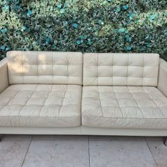 Leather sofa